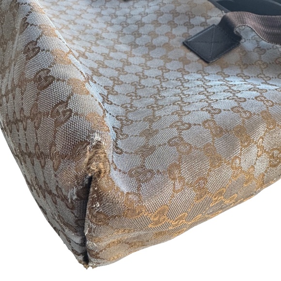 Gucci GG Canvas Large "Simmer" Tote Bag - Picture 13 of 16